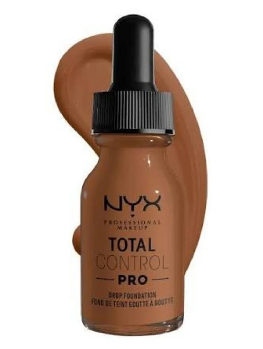 3 x NYX Total Control Pro Drop Foundation, Cappuccino